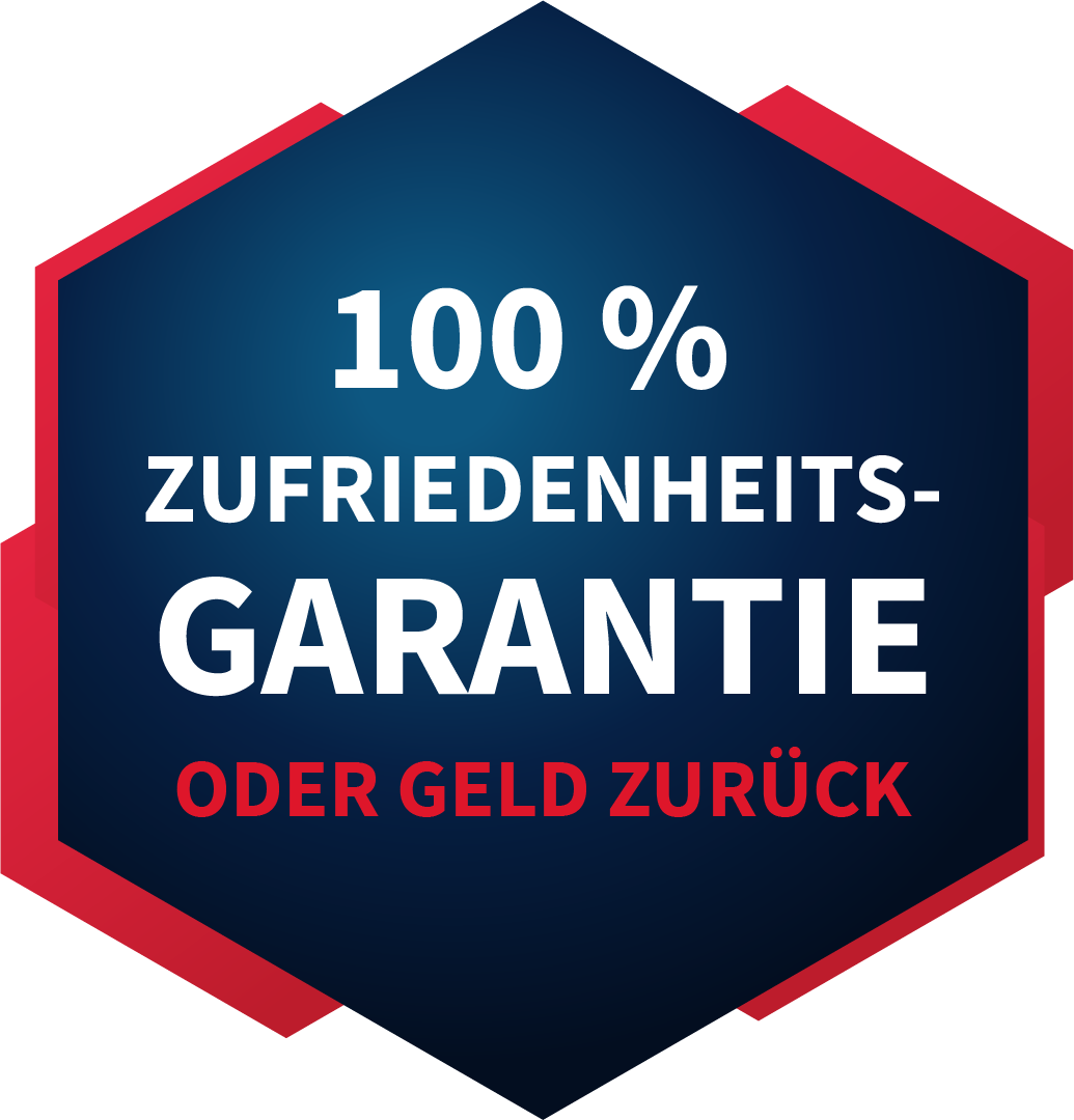 Zufriedenheitsgarantie